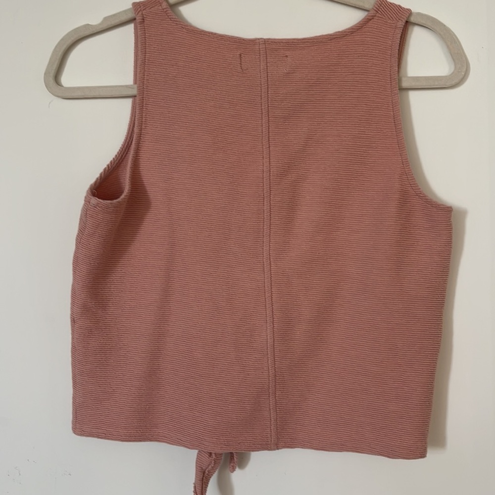 Button Down Textured Top - Picture 2 of 3